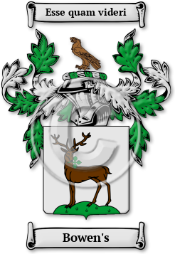 Bowen's Family Crest Download (jpg) Legacy Series - 150 DPI