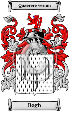 Bøgh Family Crest/Coat of Arms