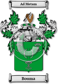 Bouma Family Crest Download (jpg) Legacy Series - 150 DPI