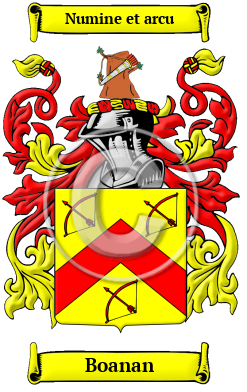 Boanan Family Crest/Coat of Arms