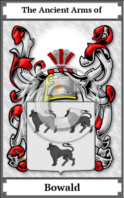 Bowald Family Crest Download (JPG)  Book Plated - 150 DPI