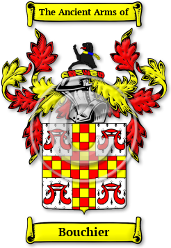 Bouchier Family Crest Download (jpg) Legacy Series - 150 DPI