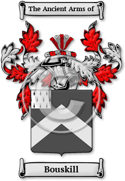 Bouskill Family Crest Download (jpg) Legacy Series - 150 DPI