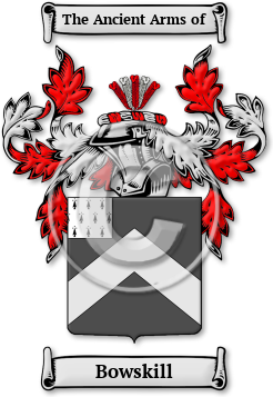 Bowskill Family Crest Download (jpg) Legacy Series - 150 DPI