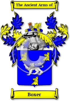 Boxer Family Crest Download (jpg) Legacy Series - 150 DPI