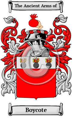 Boycote Family Crest Download (JPG) Heritage Series - 600 DPI