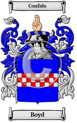 Boyd Family Crest Download (JPG) Heritage Series - 600 DPI