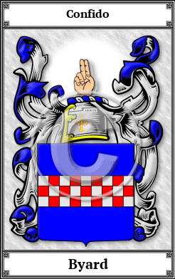 Byard Family Crest Download (JPG)  Book Plated - 150 DPI