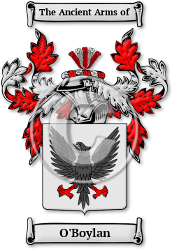 O'Boylan Family Crest Download (jpg) Legacy Series - 150 DPI