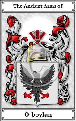 O-boylan Family Crest Download (JPG)  Book Plated - 150 DPI