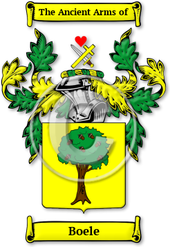 Boele Family Crest Download (JPG) Legacy Series - 600 DPI