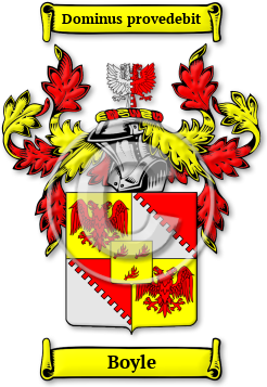 Boyle Family Crest Download (jpg) Legacy Series - 150 DPI
