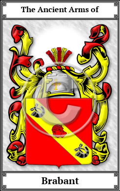 Brabant Family Crest Download (JPG) Book Plated - 600 DPI