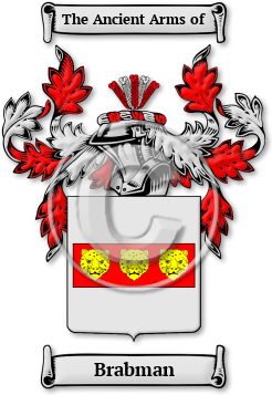 Brabman Family Crest Download (jpg) Legacy Series - 150 DPI