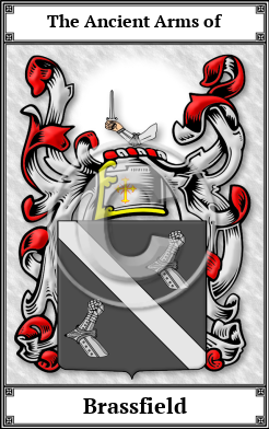 Brassfield Family Crest Download (JPG)  Book Plated - 150 DPI