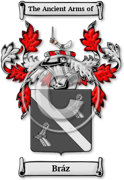 Bráz Family Crest Download (jpg) Legacy Series - 150 DPI