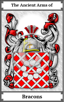 Bracons Family Crest Download (JPG)  Book Plated - 150 DPI