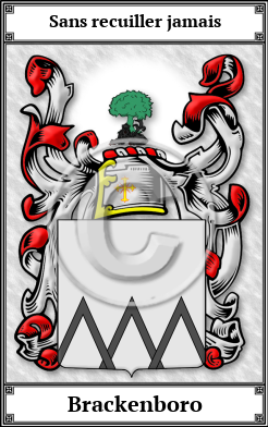 Brackenboro Family Crest Download (JPG)  Book Plated - 150 DPI