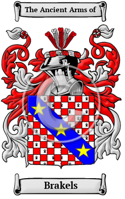 Brakels Family Crest Download (JPG) Heritage Series - 600 DPI