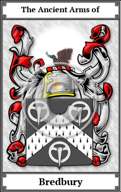 Bredbury Family Crest Download (JPG)  Book Plated - 150 DPI
