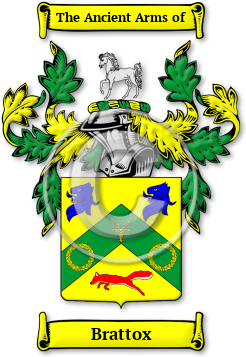 Brattox Family Crest Download (jpg) Legacy Series - 150 DPI