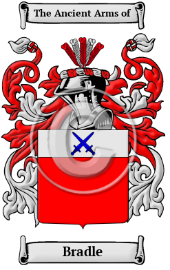 Bradle Family Crest Download (JPG) Heritage Series - 600 DPI