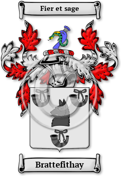 Brattefithay Family Crest Download (jpg) Legacy Series - 150 DPI
