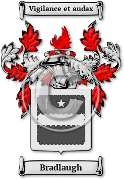 Bradlaugh Family Crest Download (jpg) Legacy Series - 150 DPI