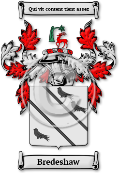 Bredeshaw Family Crest Download (jpg) Legacy Series - 150 DPI