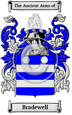 Bradewell Family Crest/Coat of Arms