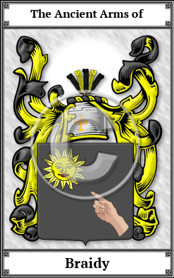 Braidy Family Crest Download (JPG)  Book Plated - 150 DPI