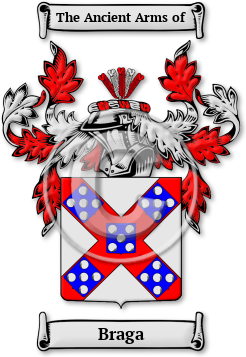 Braga Family Crest Download (jpg) Legacy Series - 150 DPI