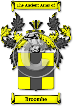 Broombe Family Crest Download (JPG) Legacy Series - 600 DPI