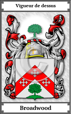 Broadwood Family Crest Download (JPG)  Book Plated - 150 DPI