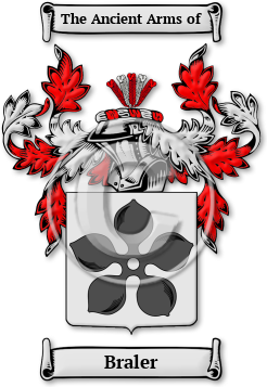 Braler Family Crest Download (jpg) Legacy Series - 150 DPI