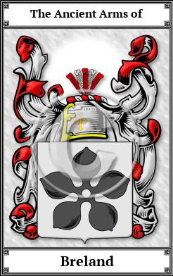 Breland Family Crest Download (JPG)  Book Plated - 150 DPI