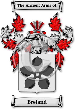 Breland Family Crest Download (jpg) Legacy Series - 150 DPI