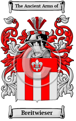 Breitwieser Family Crest Download (JPG) Heritage Series - 600 DPI