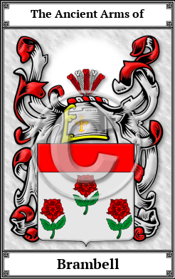 Brambell Family Crest Download (JPG)  Book Plated - 150 DPI