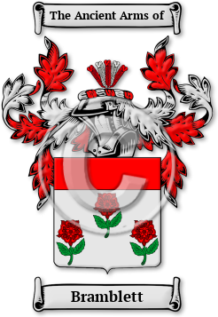 Bramblett Family Crest Download (jpg) Legacy Series - 150 DPI