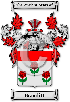 Bramlitt Family Crest Download (jpg) Legacy Series - 150 DPI
