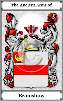 Bramshow Family Crest Download (JPG) Book Plated - 600 DPI
