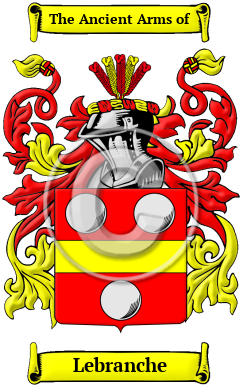 Lebranche Family Crest/Coat of Arms
