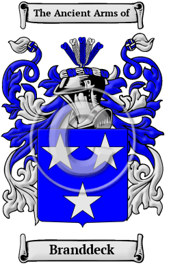 Branddeck Family Crest/Coat of Arms