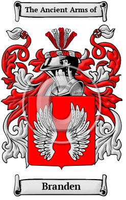 Branden Family Crest Download (JPG) Heritage Series - 600 DPI