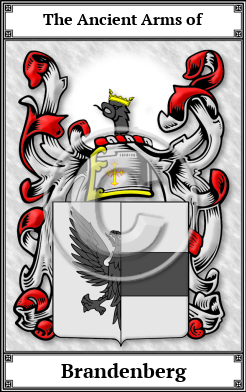Brandenberg Family Crest Download (JPG) Book Plated - 600 DPI