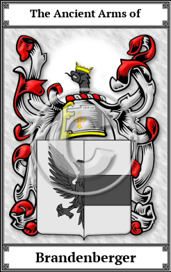 Brandenberger Family Crest Download (JPG)  Book Plated - 150 DPI
