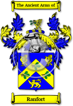 Ranfort Family Crest Download (jpg) Legacy Series - 150 DPI