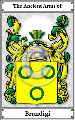 Brandigi Family Crest Download (JPG)  Book Plated - 150 DPI