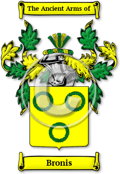 Bronis Family Crest Download (jpg) Legacy Series - 150 DPI